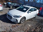 2017 Hyundai Elantra Se White vin: 5NPD84LF7HH187432