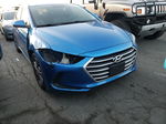 2018 Hyundai Elantra Sel Blue vin: 5NPD84LF7JH216420