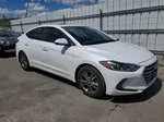 2018 Hyundai Elantra Sel White vin: 5NPD84LF7JH275175