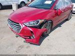 2018 Hyundai Elantra Sel Maroon vin: 5NPD84LF7JH295796