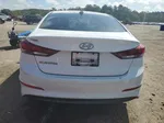 2018 Hyundai Elantra Sel White vin: 5NPD84LF7JH356693