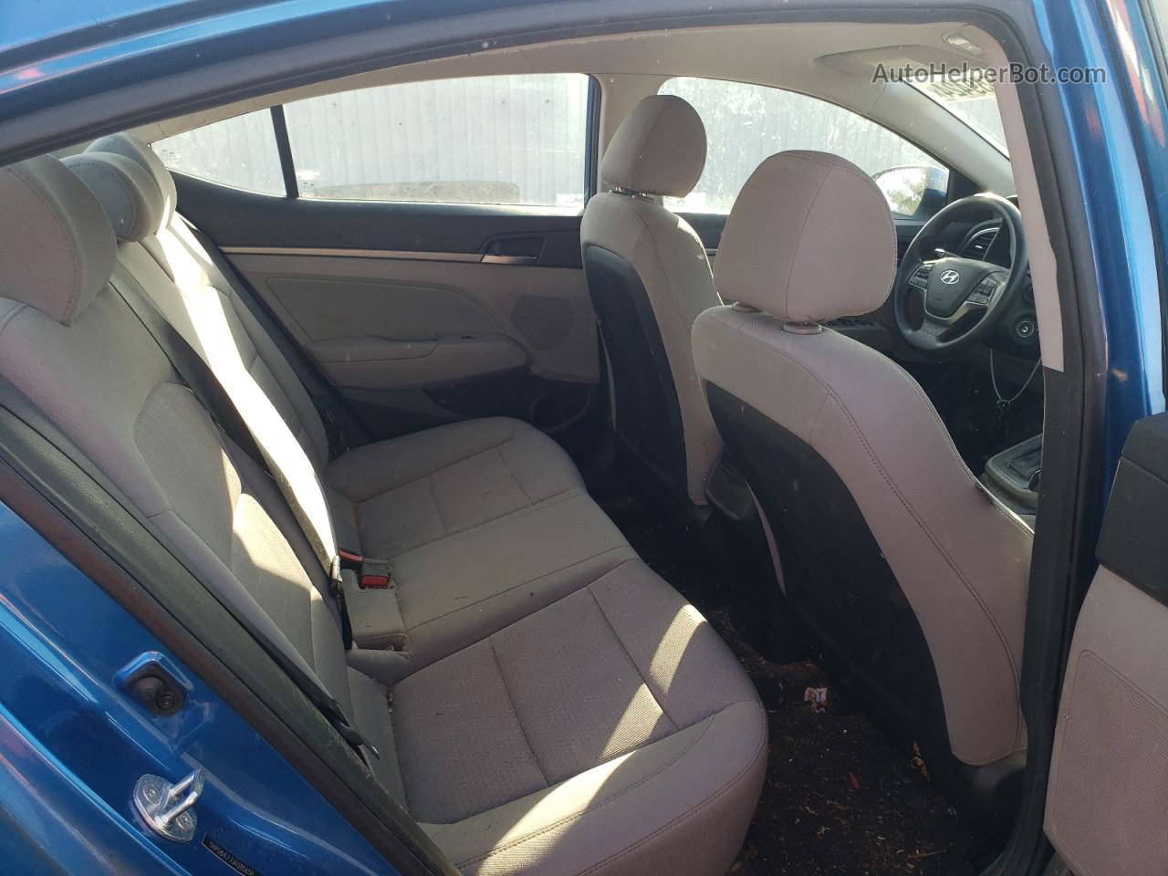 2018 Hyundai Elantra Sel Blue vin: 5NPD84LF7JH385658