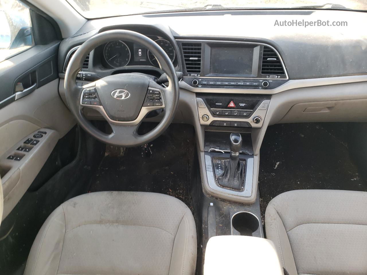 2018 Hyundai Elantra Sel Blue vin: 5NPD84LF7JH385658