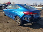2018 Hyundai Elantra Sel Blue vin: 5NPD84LF7JH385658