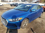 2018 Hyundai Elantra Sel Blue vin: 5NPD84LF7JH385658