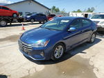 2019 Hyundai Elantra Sel Blue vin: 5NPD84LF7KH416828