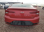 2019 Hyundai Elantra Sel Red vin: 5NPD84LF7KH442653