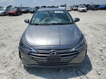 2019 Hyundai Elantra Sel Gray vin: 5NPD84LF7KH445486