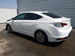 2019 Hyundai Elantra Sel White vin: 5NPD84LF7KH457850