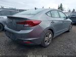 2019 Hyundai Elantra Sel Silver vin: 5NPD84LF7KH483039