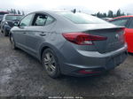 2019 Hyundai Elantra Sel Silver vin: 5NPD84LF7KH483039