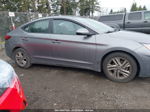 2019 Hyundai Elantra Sel Silver vin: 5NPD84LF7KH483039