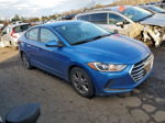 2017 Hyundai Elantra Se Синий vin: 5NPD84LF8HH004877