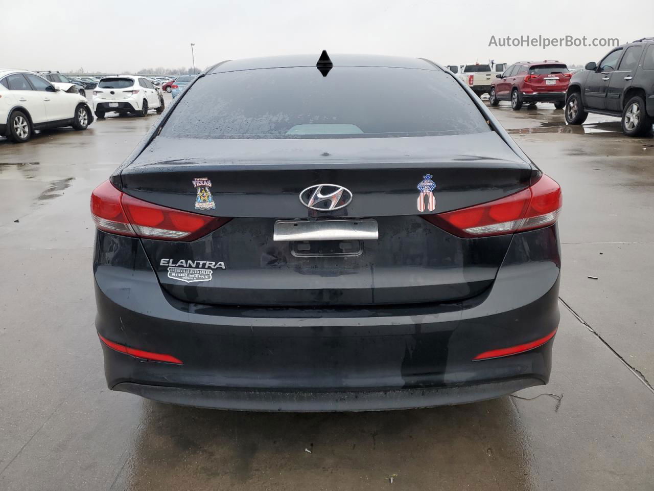 2017 Hyundai Elantra Se Black vin: 5NPD84LF8HH017886