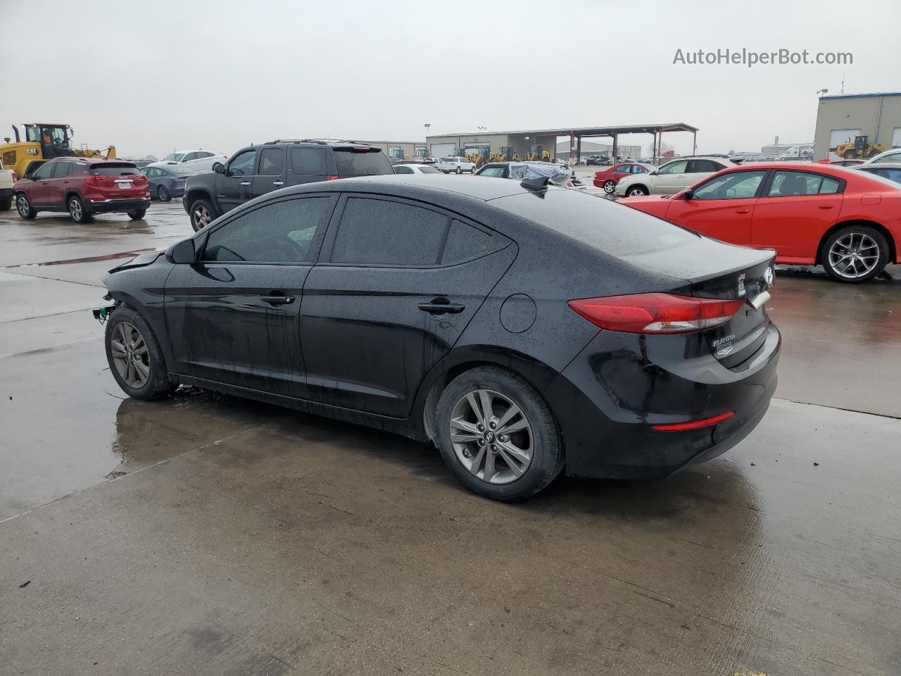 2017 Hyundai Elantra Se Black vin: 5NPD84LF8HH017886