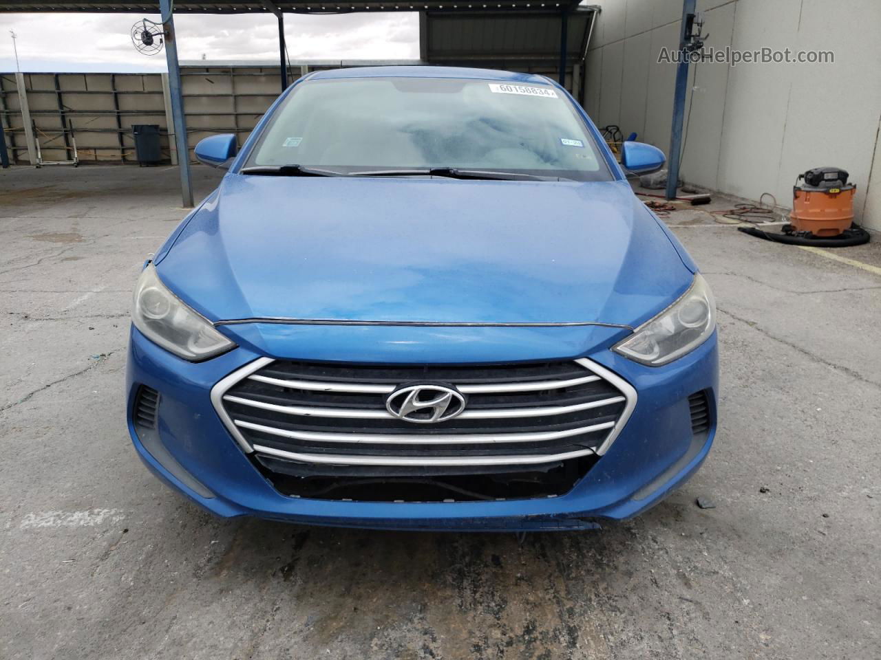 2017 Hyundai Elantra Se Blue vin: 5NPD84LF8HH032906