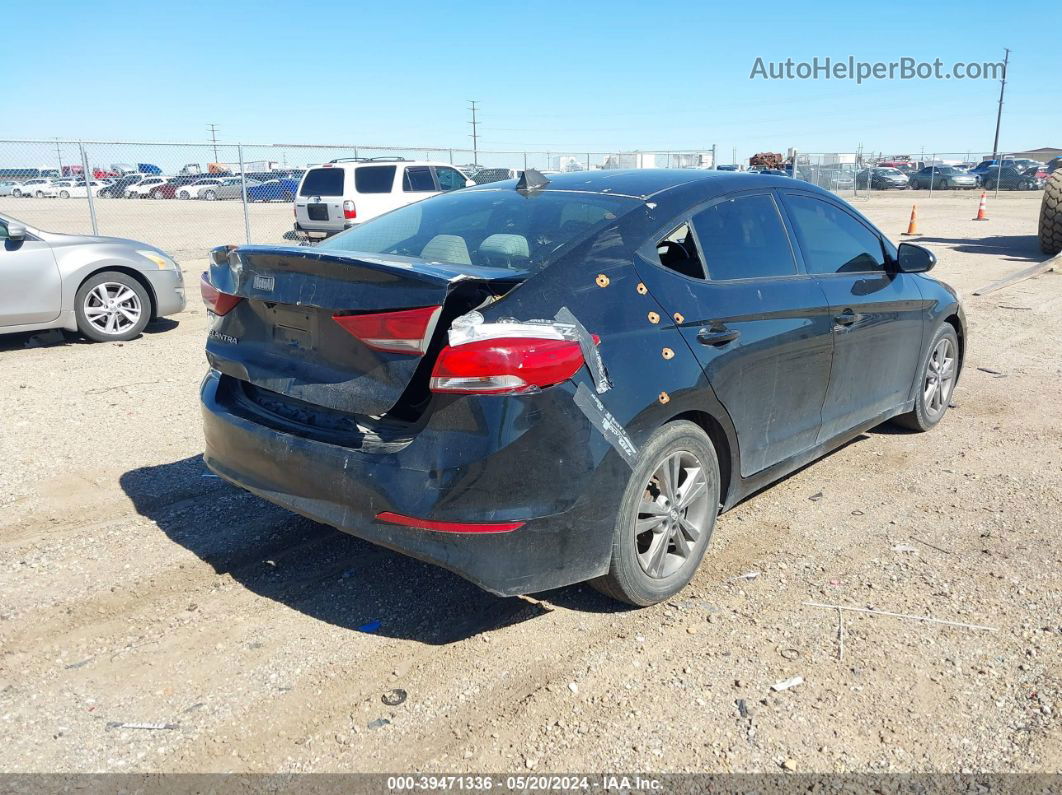 2017 Hyundai Elantra Se Black vin: 5NPD84LF8HH039287