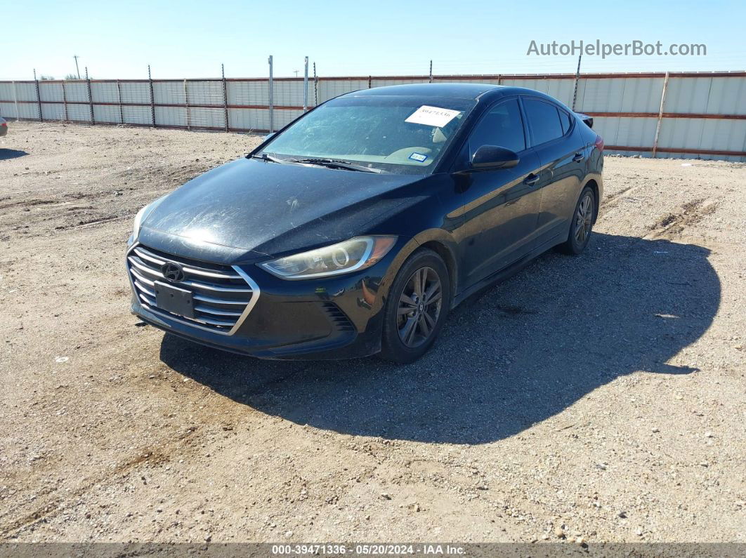 2017 Hyundai Elantra Se Black vin: 5NPD84LF8HH039287