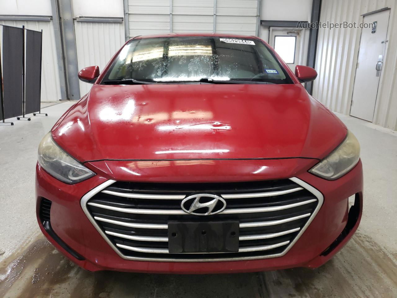 2017 Hyundai Elantra Se Red vin: 5NPD84LF8HH049379