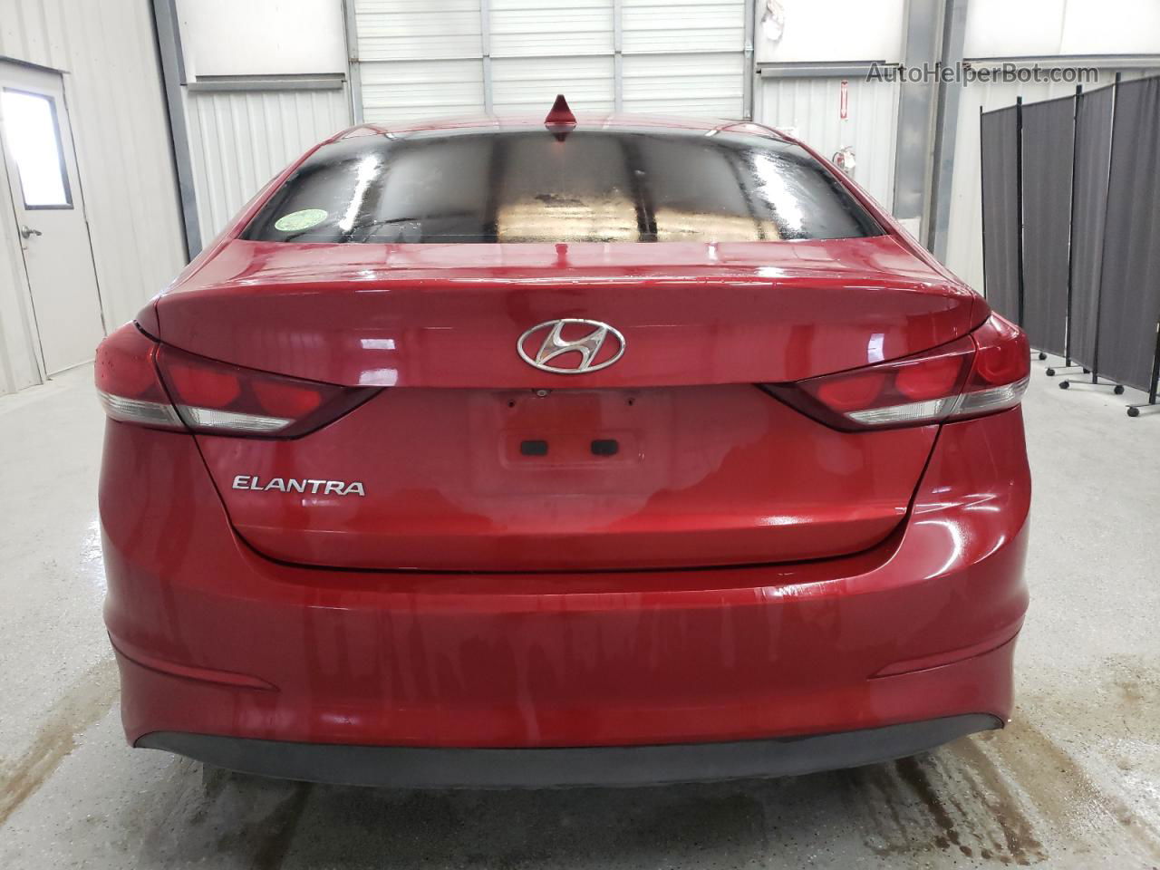 2017 Hyundai Elantra Se Red vin: 5NPD84LF8HH049379