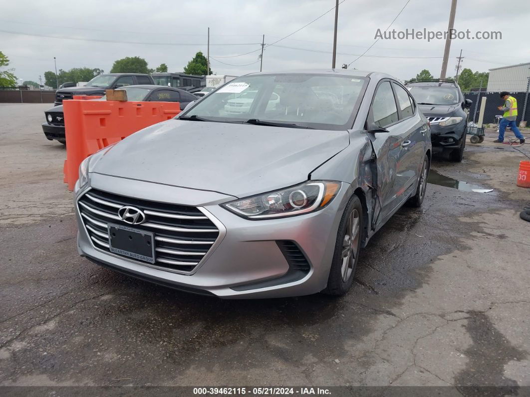 2017 Hyundai Elantra Se Silver vin: 5NPD84LF8HH053156