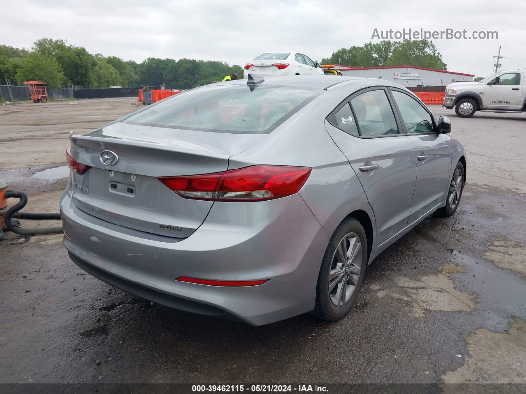 2017 Hyundai Elantra Se Silver vin: 5NPD84LF8HH053156