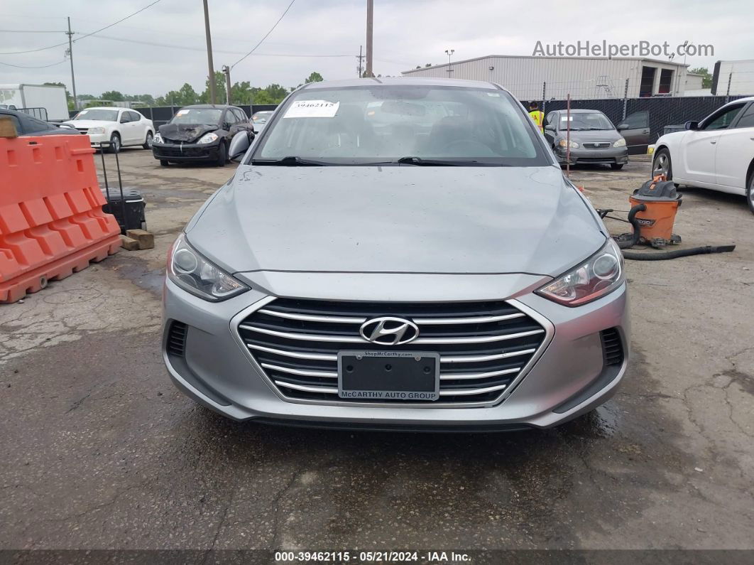 2017 Hyundai Elantra Se Silver vin: 5NPD84LF8HH053156