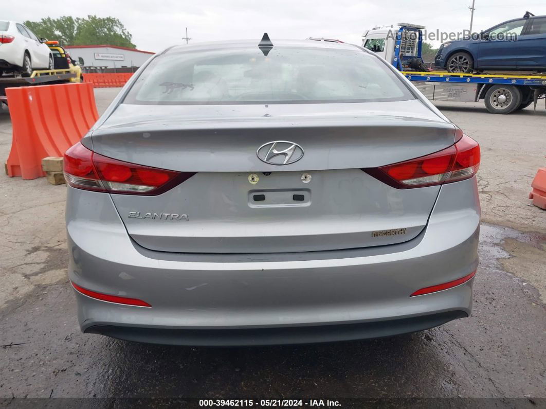 2017 Hyundai Elantra Se Silver vin: 5NPD84LF8HH053156