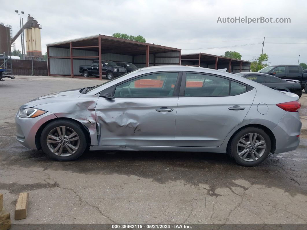 2017 Hyundai Elantra Se Silver vin: 5NPD84LF8HH053156