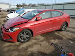 2017 Hyundai Elantra Se Red vin: 5NPD84LF8HH185222