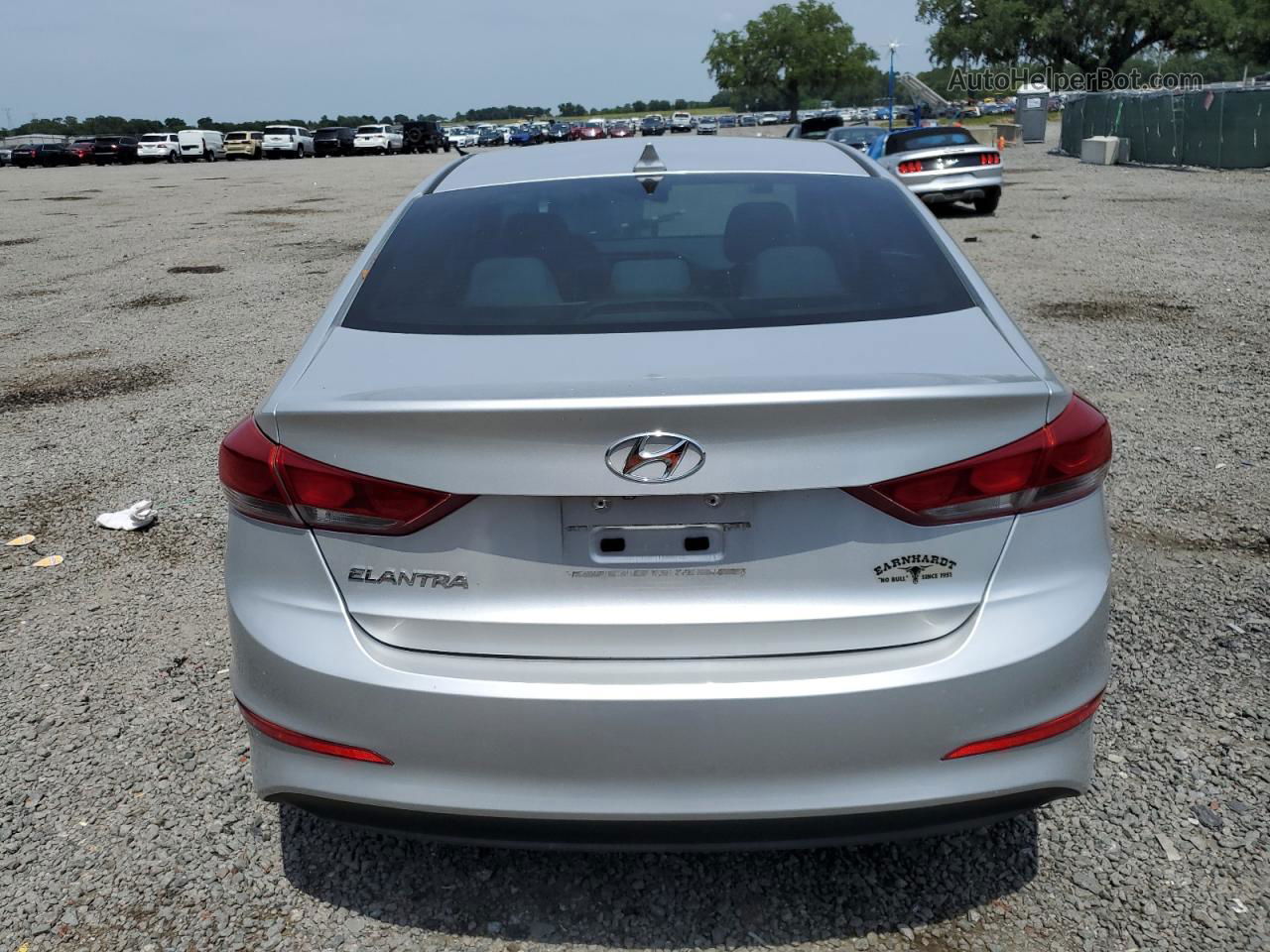 2017 Hyundai Elantra Se Silver vin: 5NPD84LF8HH189318