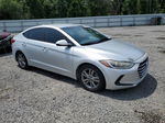 2017 Hyundai Elantra Se Silver vin: 5NPD84LF8HH189318