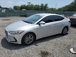 2017 Hyundai Elantra Se Silver vin: 5NPD84LF8HH189318