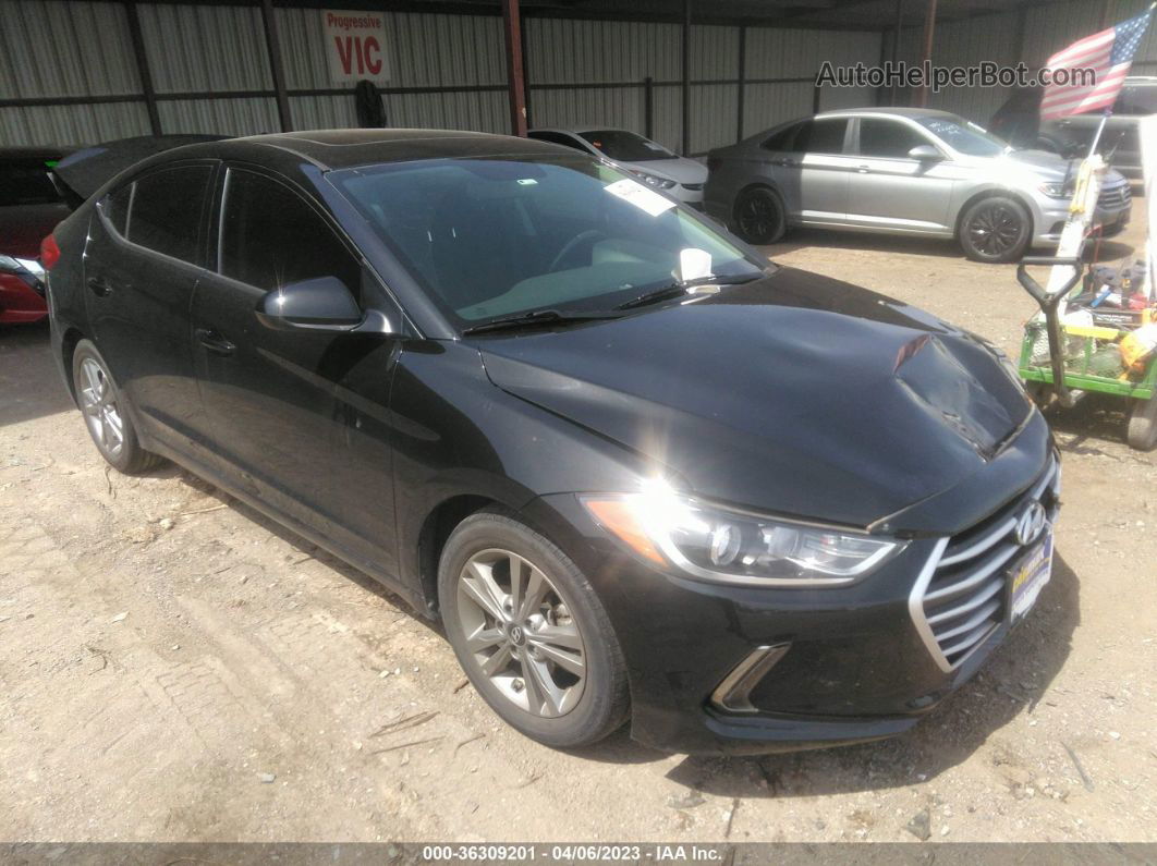 2017 Hyundai Elantra Value Edition Black vin: 5NPD84LF8HH189724