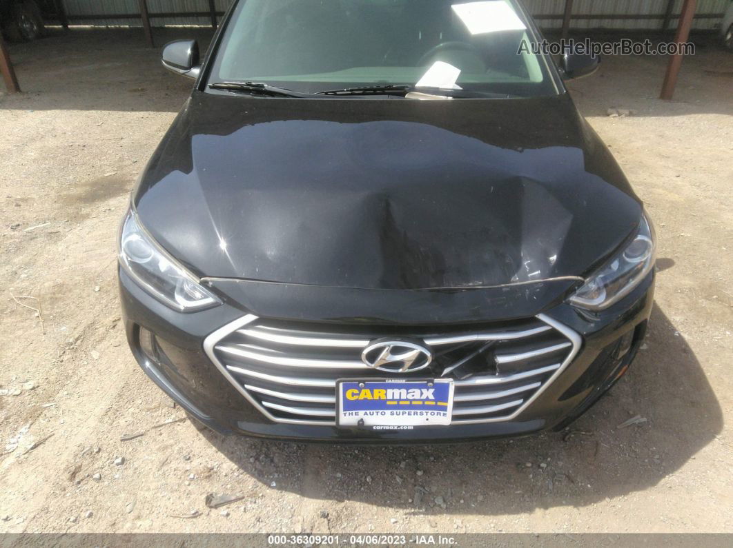 2017 Hyundai Elantra Value Edition Black vin: 5NPD84LF8HH189724