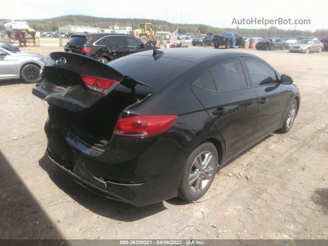 2017 Hyundai Elantra Value Edition Black vin: 5NPD84LF8HH189724