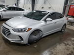 2018 Hyundai Elantra Sel Silver vin: 5NPD84LF8JH214126