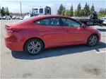 2018 Hyundai Elantra Sel Red vin: 5NPD84LF8JH214143