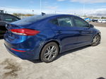 2018 Hyundai Elantra Sel Blue vin: 5NPD84LF8JH232741