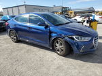 2018 Hyundai Elantra Sel Blue vin: 5NPD84LF8JH232741