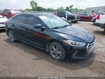 2018 Hyundai Elantra Value Edition Черный vin: 5NPD84LF8JH274861