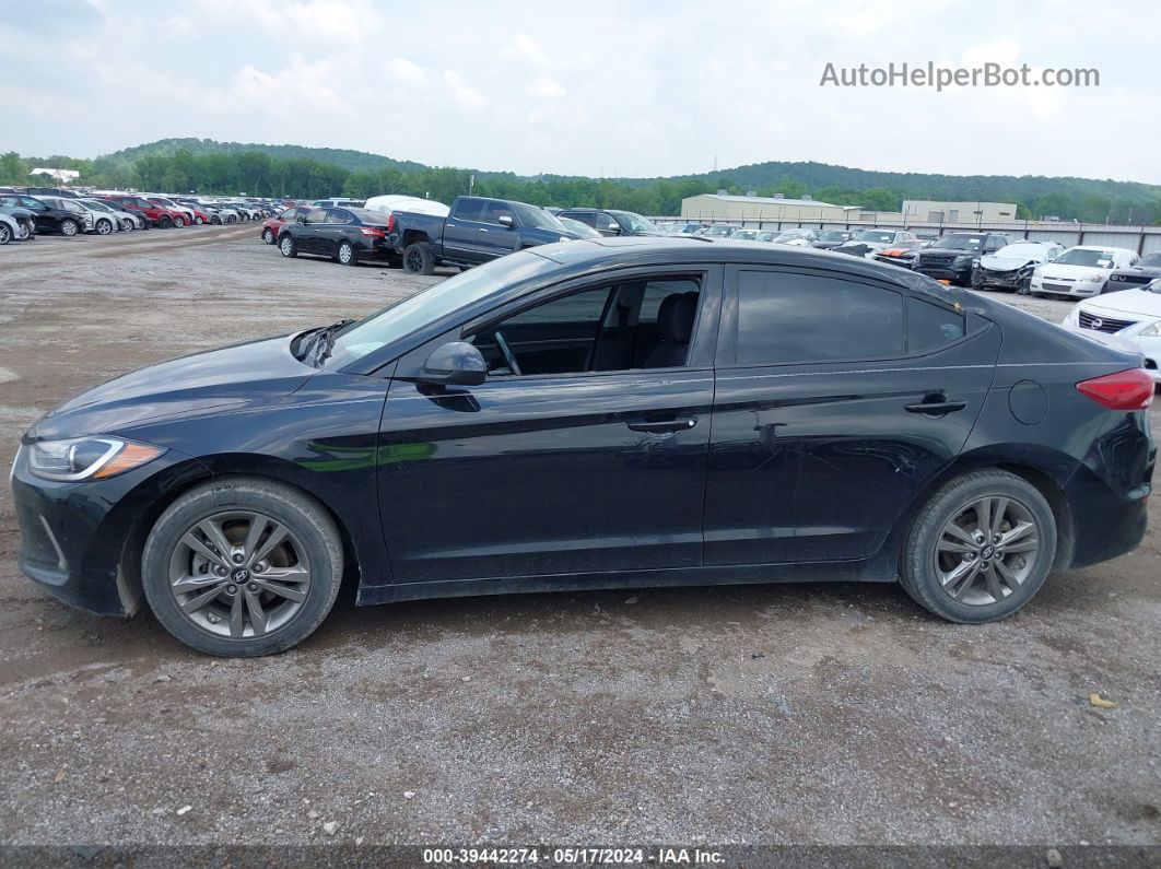 2018 Hyundai Elantra Value Edition Черный vin: 5NPD84LF8JH274861