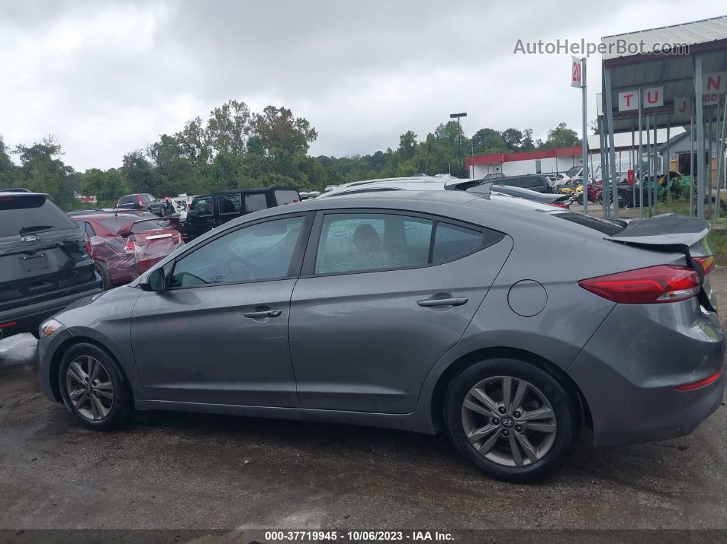 2018 Hyundai Elantra Value Edition Gray vin: 5NPD84LF8JH295791