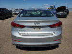 2018 Hyundai Elantra Sel Silver vin: 5NPD84LF8JH296830