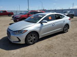 2018 Hyundai Elantra Sel Silver vin: 5NPD84LF8JH296830