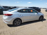 2018 Hyundai Elantra Sel Silver vin: 5NPD84LF8JH296830