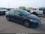 2018 Hyundai Elantra Sel Black vin: 5NPD84LF8JH304036