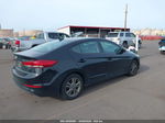 2018 Hyundai Elantra Sel Black vin: 5NPD84LF8JH304036