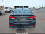 2018 Hyundai Elantra Sel Черный vin: 5NPD84LF8JH304036