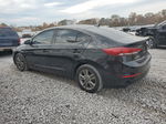 2018 Hyundai Elantra Sel Black vin: 5NPD84LF8JH319118